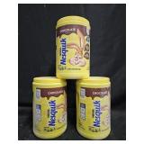 3- Nesquik Chocolate Milk mix 44.9oz each