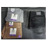 Men's size 36x34 Levi's jeans and size 36x30