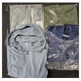 Men's size Medium Athletic Works zip up hoodies.
