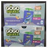 2- GoGo Squeez fruit 24 count variety pack each