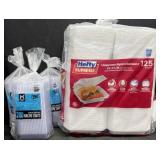 125ct. Bag of Hefty Supreme 1-Compartment Hinged