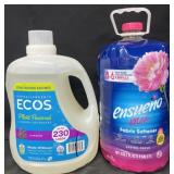 210 fl oz Ecos detergent & 1.8 gal. Ensueno