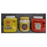 French's yellow mustard 105oz. Duke's mayonnaise
