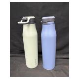 2- Zulu 28oz. Water Bottles, Dented on Bottoms