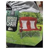 Oversized Double Hard Arm Chair
