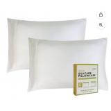 2-NIGHT 2-Pack Silk Care Anti-Aging Pillowcase,