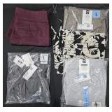 Women's size Large pants and bath robe. Most NEW