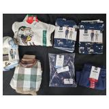 Boy's size 4 to 8 pajama sets, play sets, swim