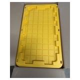 2pk. 40Gal. Plastic Black/Yellow Totes