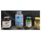 Collagen 210 count. Omega 3,6,9- 300 count.