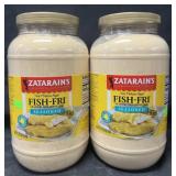 2-5.75lb Zatarain's fish-fry seafood breading mix