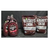 2- Hershey's chocolate syrup 48oz each. 2-