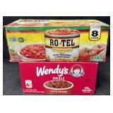 8- 10oz. Cans of Rotel Diced Tomatoes & Green