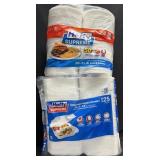 125ct. Bag of Hefty Supreme 3-Compartment Hinged