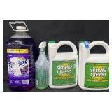 1.64 gal. Fabuloso cleaner & 280 oz Simple Green
