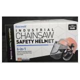 Raxwell Industrial chainsaw safety helmet w/ face