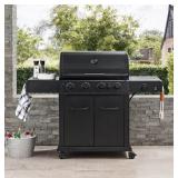 (MSRP: $299) 5-Burner Propane Gas Grill w/ Cover