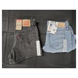 Women's size 4 Levi's jean shorts and jean