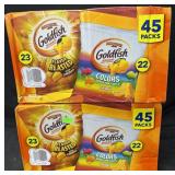 2- 45ct. Boxes of Goldfish Snack Cracker