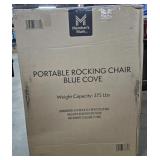 Portable Rocking Chair. Blue Cove