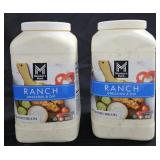 2- Ranch dressing 1 gallon each