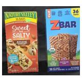 Nature Valley sweet and salty bars 36 count. Zbar