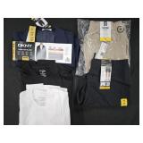Men's size Medium blazer, shirts and shorts. Most