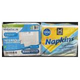 3,000 Marathon napkins & 1,200 napkins