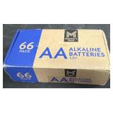 66ct. Box of AA Batteries