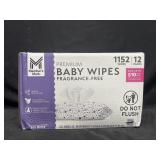 1152 premium baby wipes