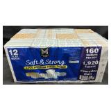 12- Flat Boxes of Soft & Strong 2-Ply Premium