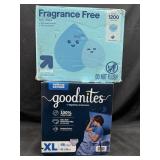 46ct. Box of Goodnites XL Nighttime Underwear