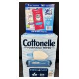 504ct. Box of Cottonelle Flushable Wipes