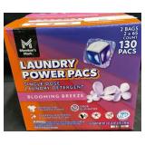 130ct. Box of Laundry Power Pacs