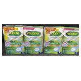 4- 102ct. Boxes of Polident Rapid Clean