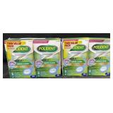 4- 102ct. Boxes of Polident Rapid Clean