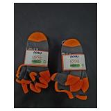 2- Now Organic No Show socks. Unisex size Small.