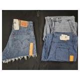 Women's size 12 Levi's jean shorts and size 12