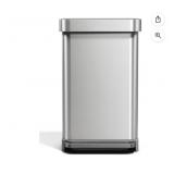 Simplehuman 45L Step trash Can Stainless Steel