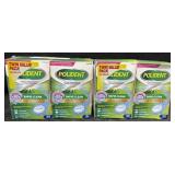 4- 102ct. Boxes of Polident Rapid Clean