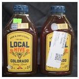 2- Local Hive honey 40oz each