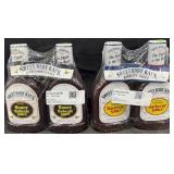 2- 40oz. Bottles of Sweet Baby Rays Honey