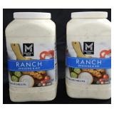 2- Ranch dressing 1 gallon each