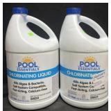 2 gal. Pool Easentials chlorinating liquid