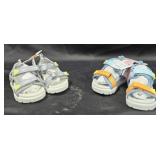 Kid's size 5 sandals and size 6 sandals. New w/