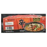 Shin Ramen noodles 10 bag count