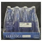 Saratoga Spring water 12 pack 28oz bottles
