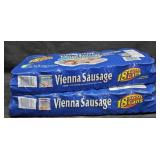 2- Vienna Sausage 18 cans each