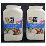 2- Ranch dressing 1 gallon each