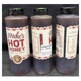 3- 24oz. Bottles of Mikelï¿½s Hot Honey (